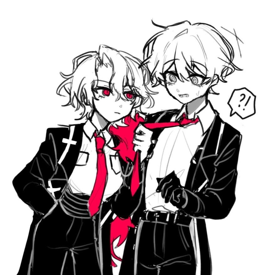 don quixote, sinclair, and sancho (project moon and 1 more) drawn by sae_al_l