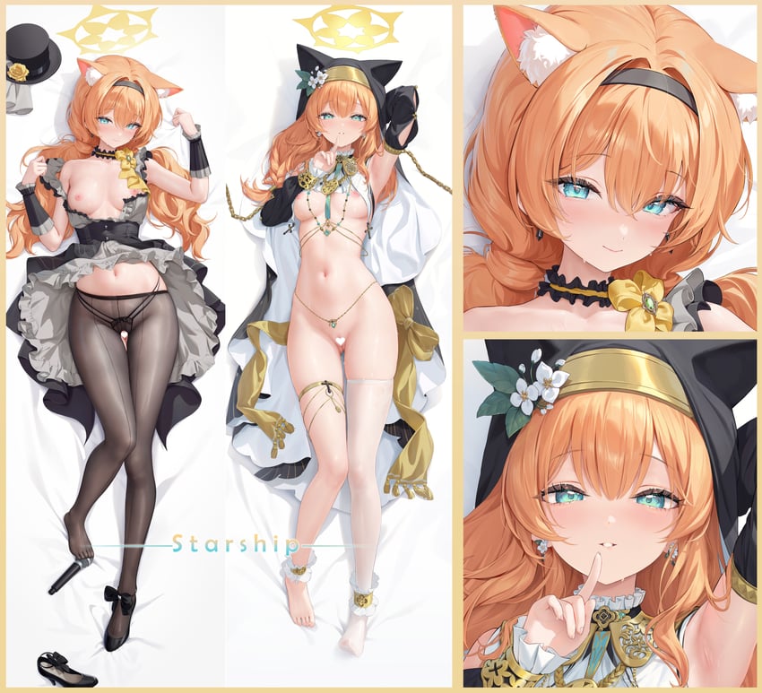 mari (blue archive) drawn by houkisei