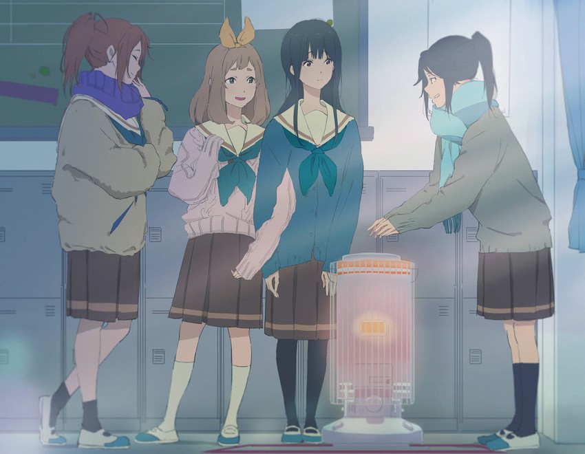 yoroizuka mizore, kasaki nozomi, nakagawa natsuki, and yoshikawa yuuko (hibike! euphonium and 1 more) drawn by kusunda_san_san