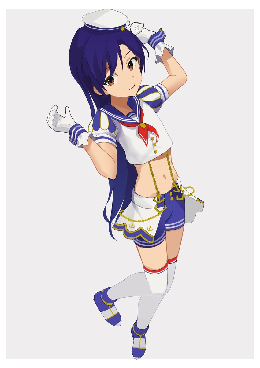 kisaragi chihaya (idolmaster and 1 more) drawn by ch2haya_p