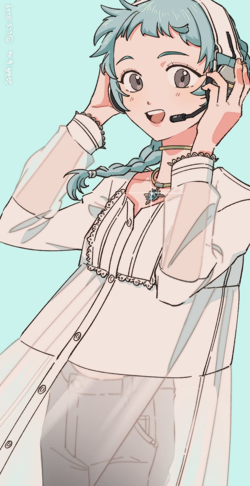 yamagishi fuuka (persona and 3 more) drawn by lcs_0209