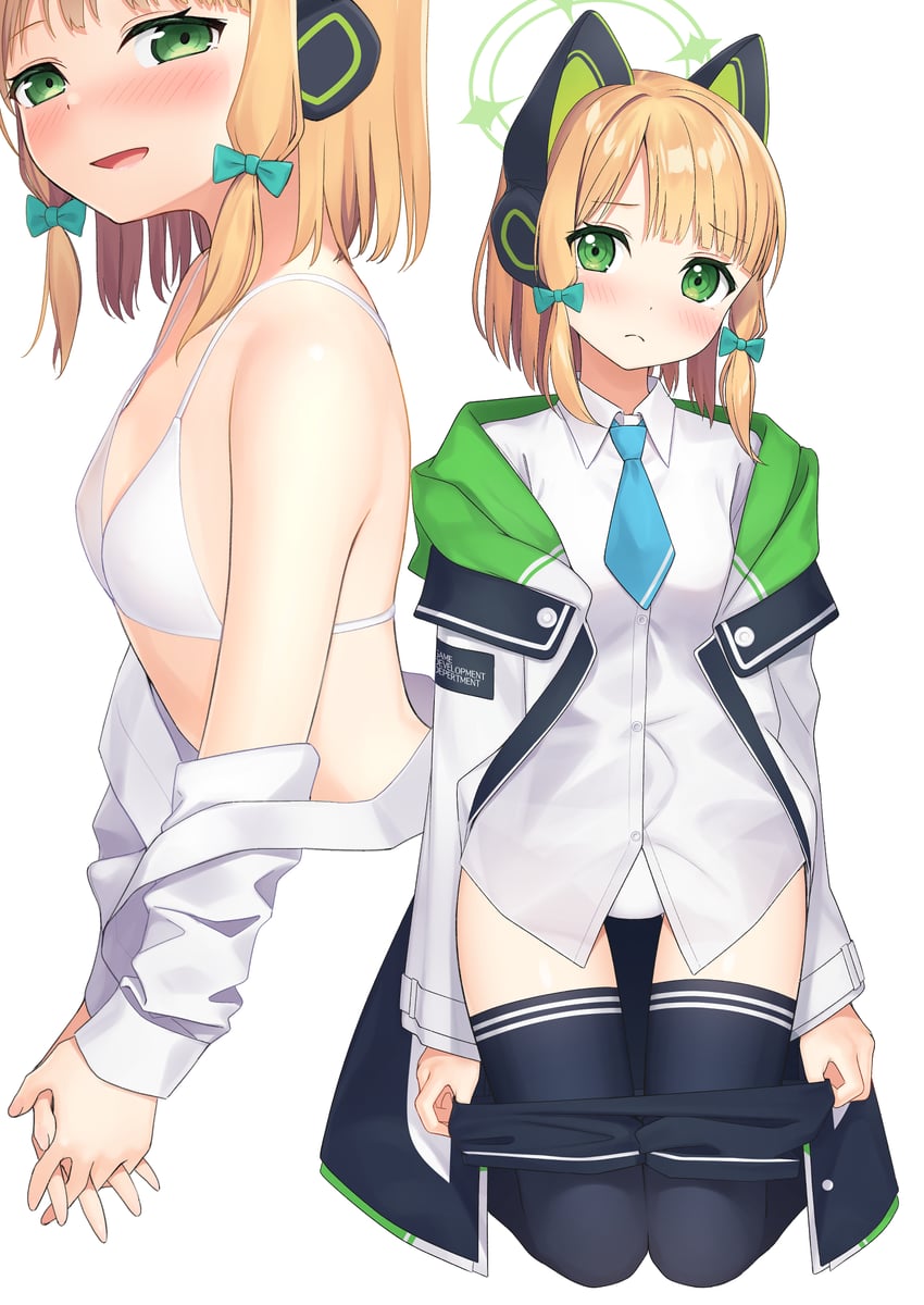 midori (blue archive) drawn by apollo_(hu_maple)