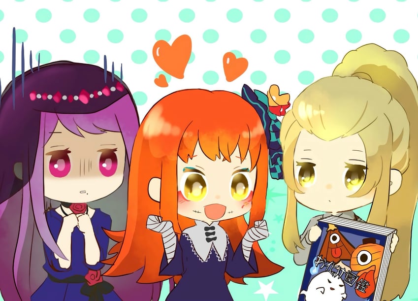 ivy, panette, and jade (fire emblem and 1 more) drawn by h_u_sss