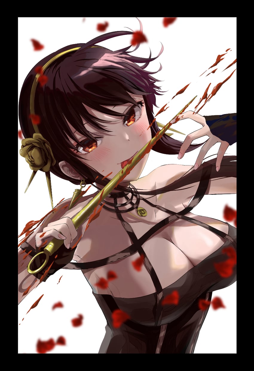 yor briar (spy x family) drawn by fujiwara_aoi