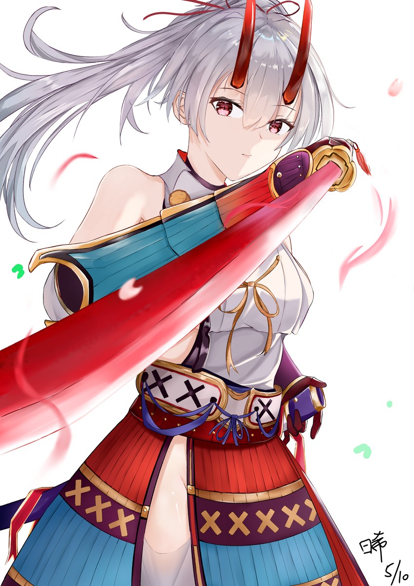 tomoe gozen (fate and 1 more) drawn by hiki0630