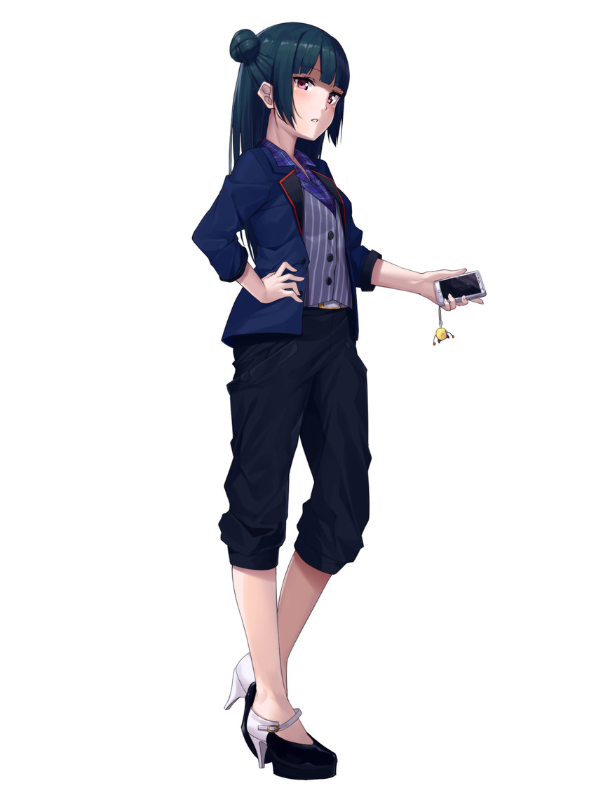 tsushima yoshiko (love live! and 1 more) drawn by ginopi