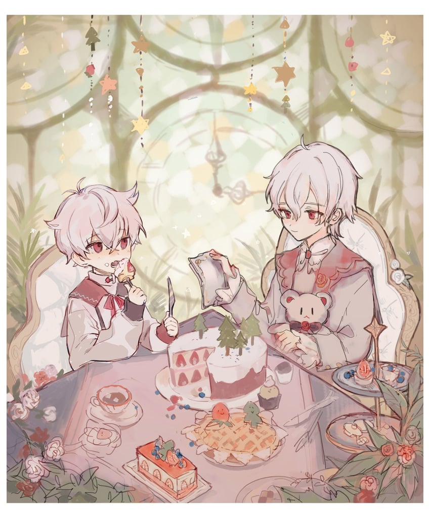 einlehrer and lehreni (merc storia) drawn by bacheally and koirariko