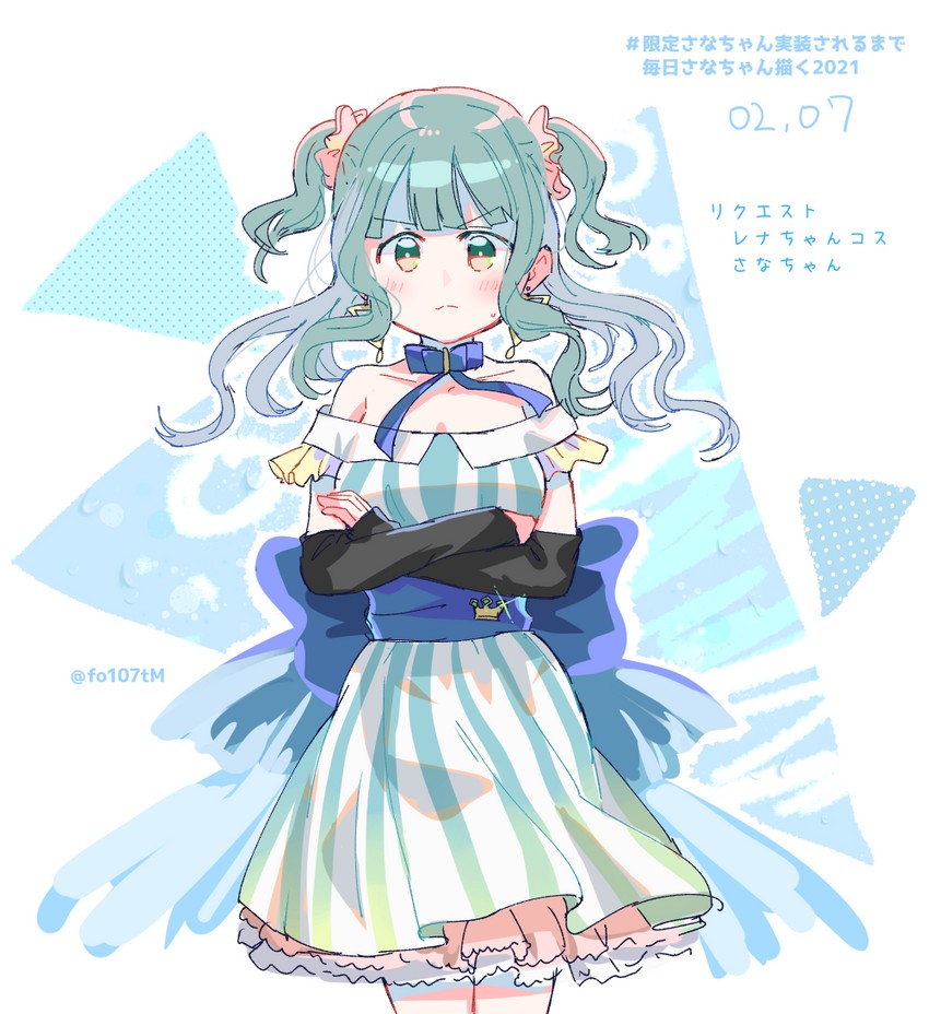 futaba sana and minami rena (mahou shoujo madoka magica and 1 more) drawn by totte