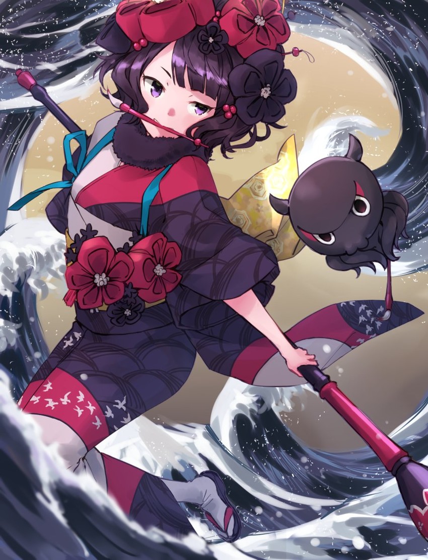 katsushika hokusai and tokitarou (fate and 1 more) drawn by somechime_(sometime1209)