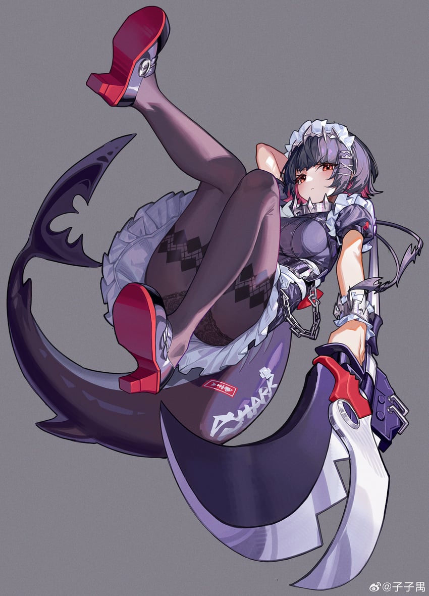 ellen joe (zenless zone zero) drawn by mo_ying_yu