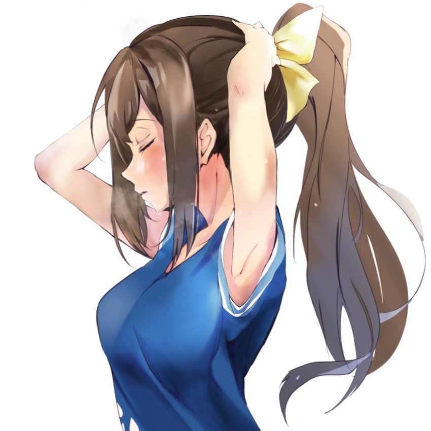 osaka shizuku (love live! and 1 more) drawn by caicos