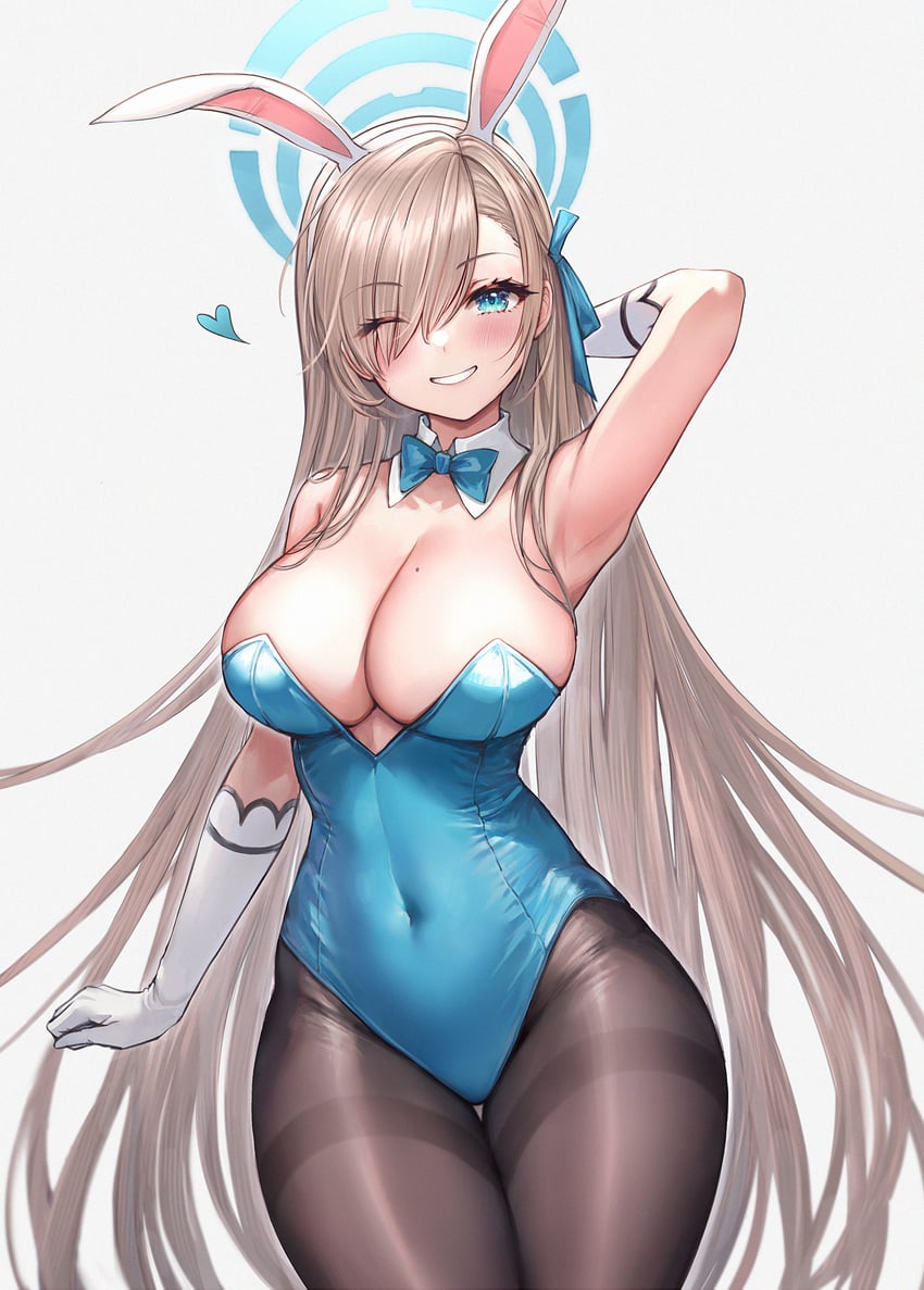 asuna (blue archive) drawn by mirukurim