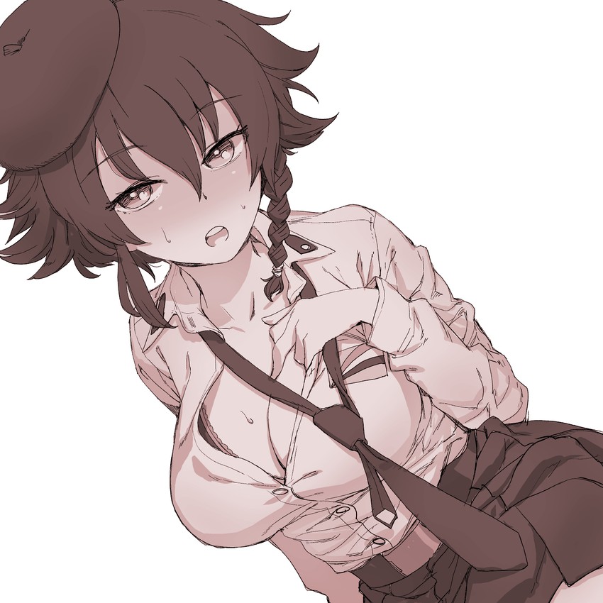 pepperoni (girls und panzer) drawn by onsen_tamago_(hs_egg)