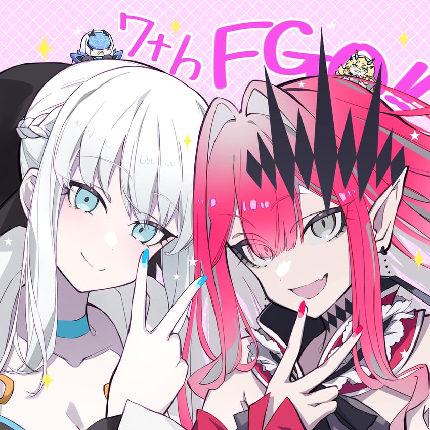 baobhan sith, morgan le fay, melusine, and barghest (fate and 1 more) drawn by yuniyuni