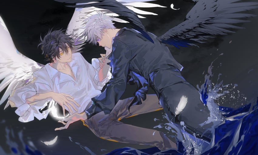 cheng xiaoshi and lu guang (shiguang dailiren) drawn by kouhai99153