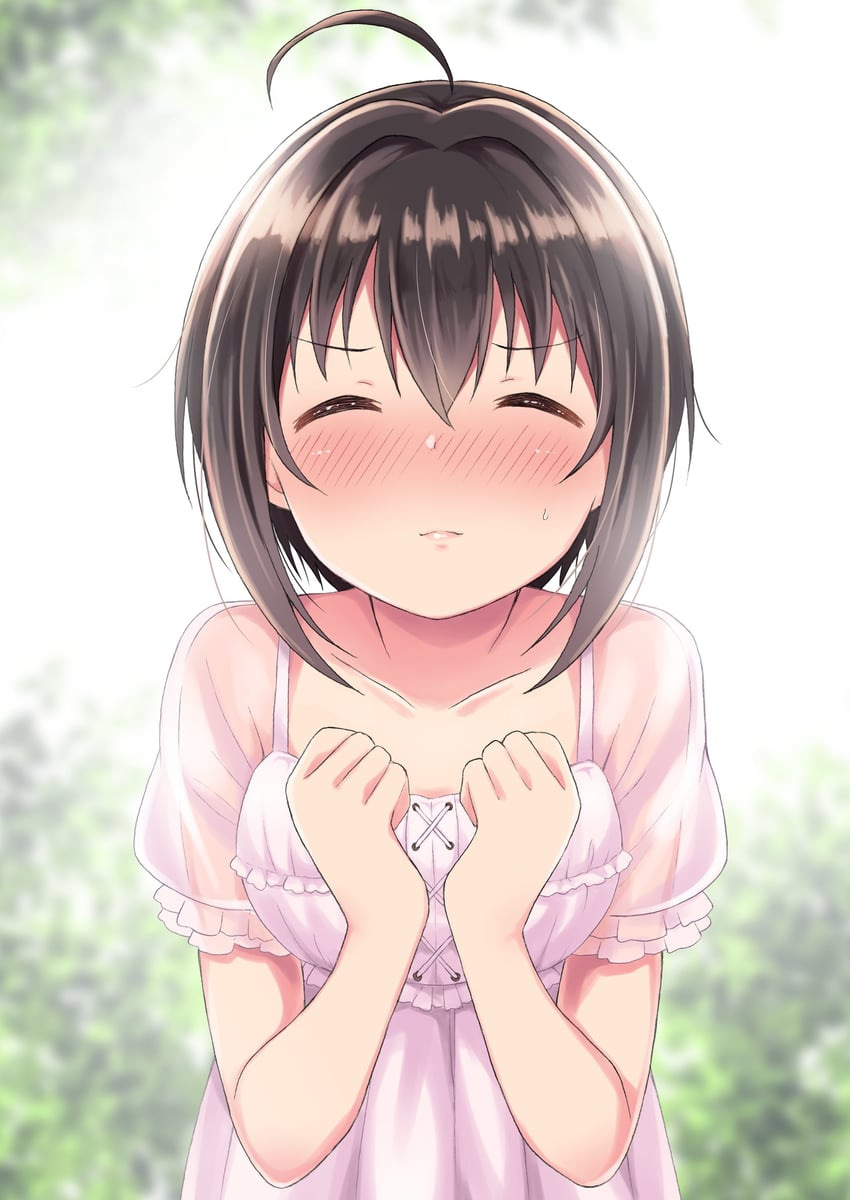 kohinata miho (idolmaster and 2 more) drawn by dekosuke