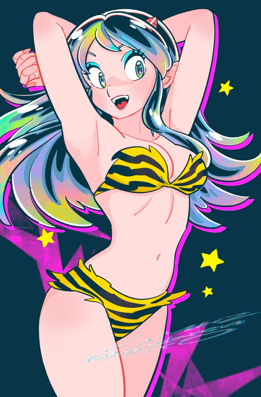 lum (urusei yatsura) drawn by muda_rengou_to_ziggy_stardust
