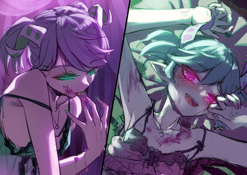 arianna the labrynth servant and arianne the labrynth servant (yu-gi-oh!) drawn by shun_no_shun