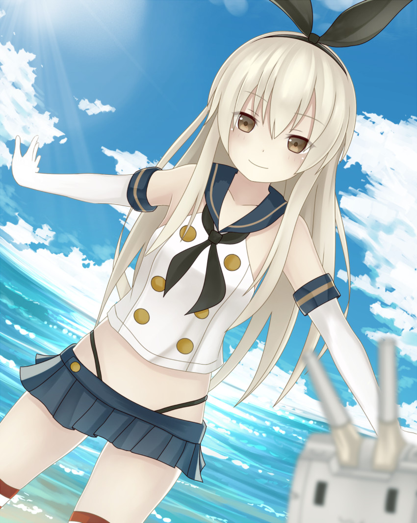 shimakaze and rensouhou-chan (kantai collection) drawn by kotori_(kotorikotori0206)