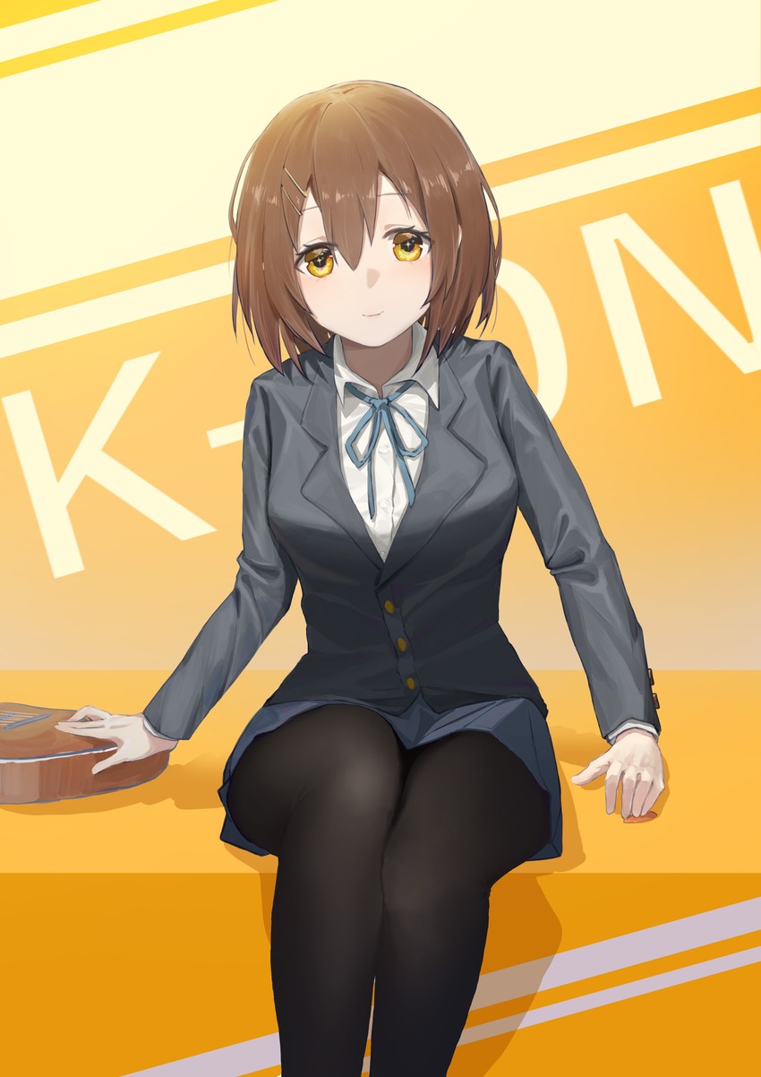 hirasawa yui (k-on!) drawn by maoxian_qiu_wan_maoxian