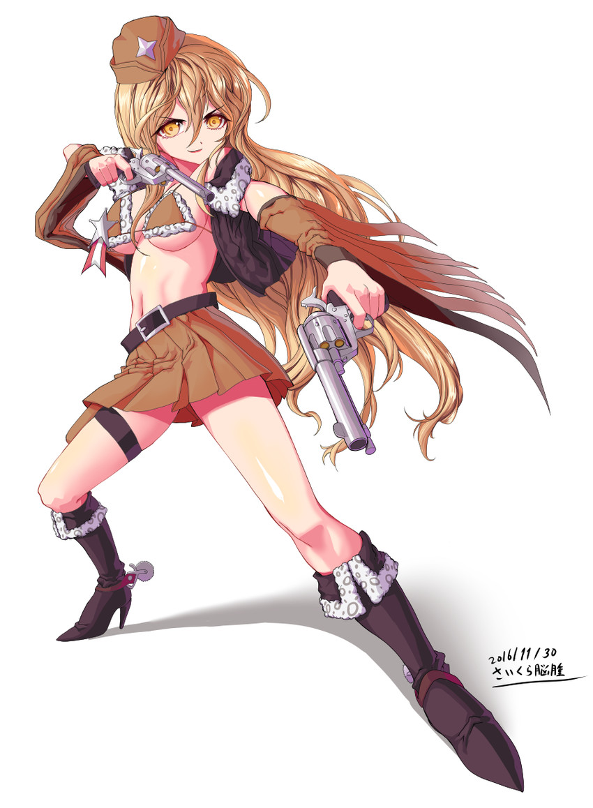 calamity mary (mahou shoujo ikusei keikaku and 1 more) drawn by saikura_noushu