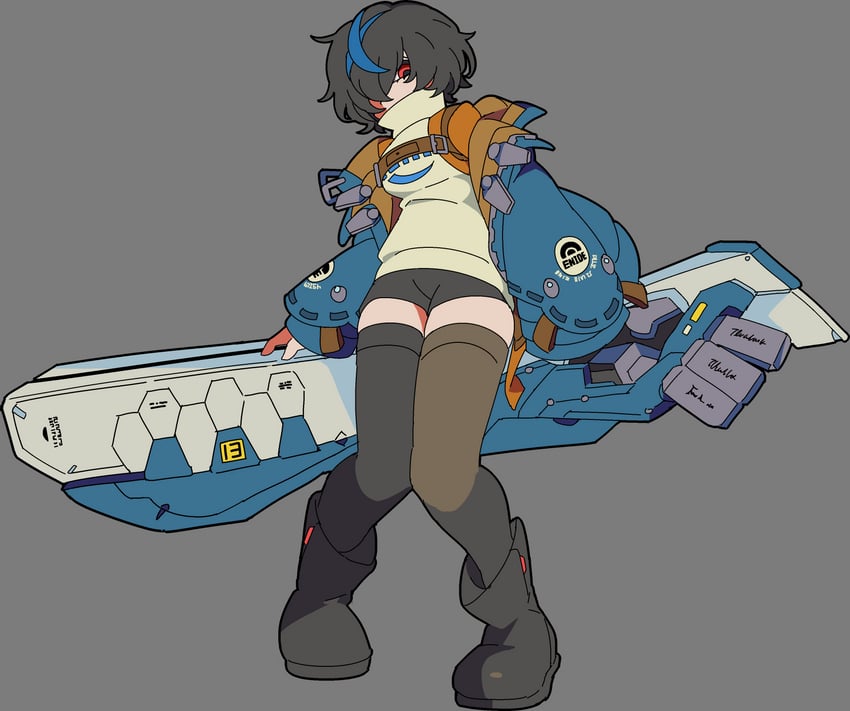 unika (guilty gear and 2 more) drawn by kekeken