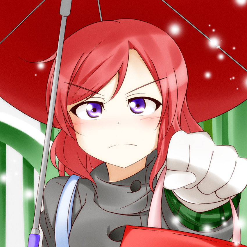 nishikino maki (love live! and 1 more) drawn by fate_no_keshin