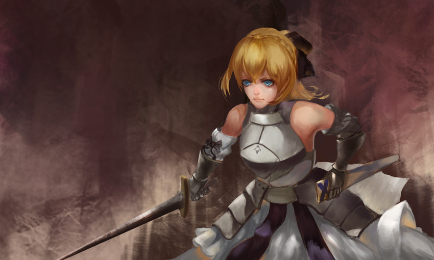 artoria pendragon and saber lily (fate and 1 more) drawn by kevin-z