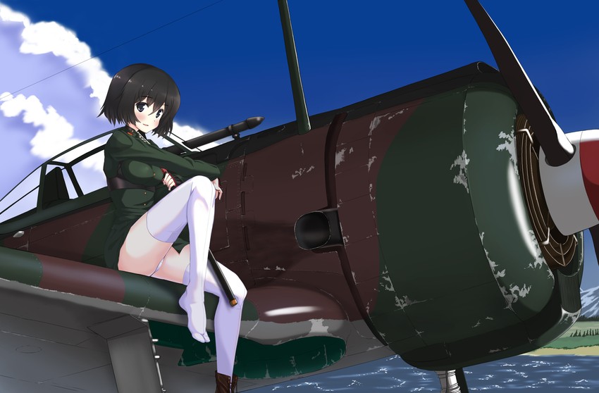 katou takeko (world witches series and 1 more) drawn by a9b_(louis814)