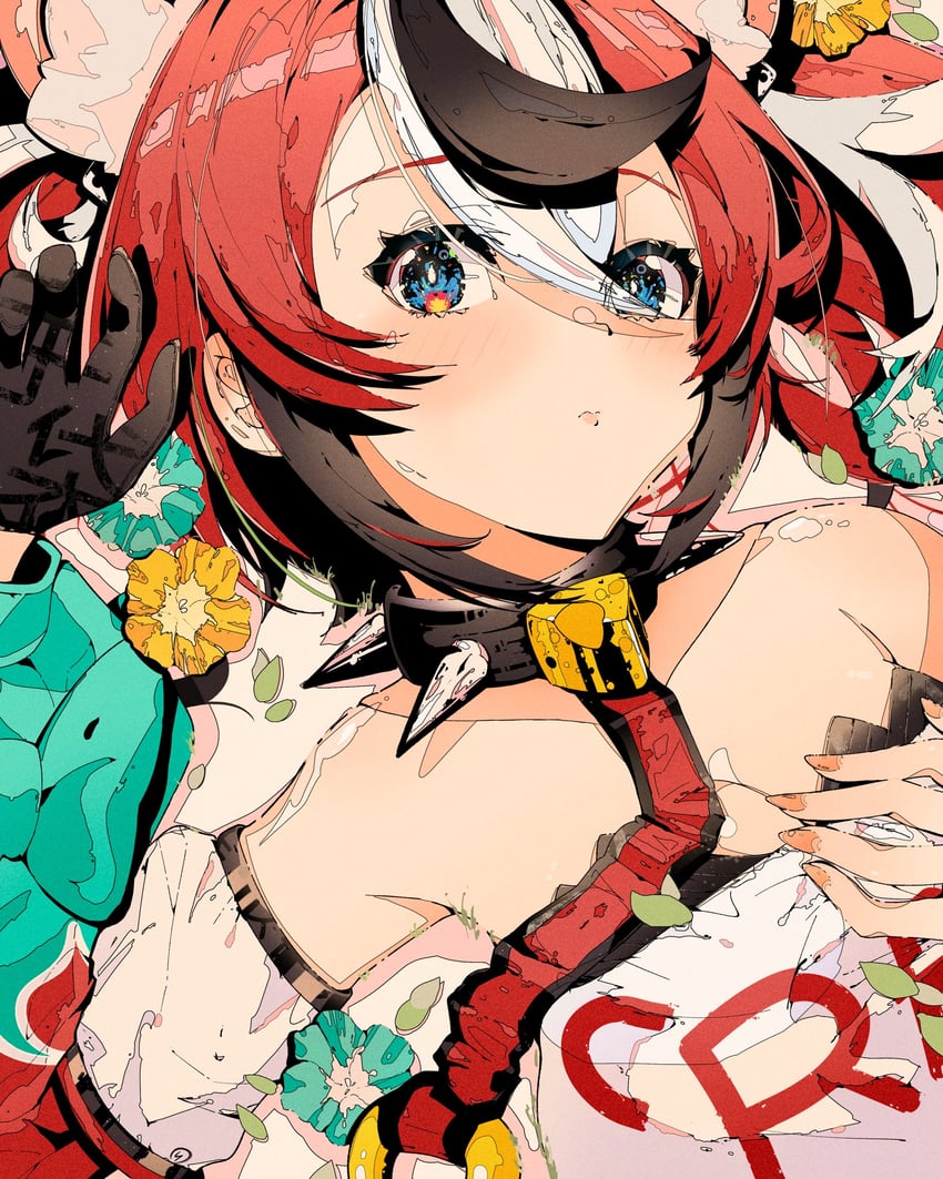 hakos baelz (hololive and 1 more) drawn by giaggiolo