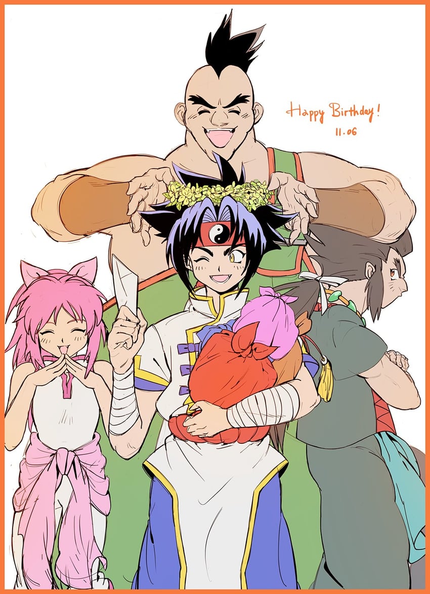 kon rei, chen mao, chen rai, and gao (beyblade and 1 more)