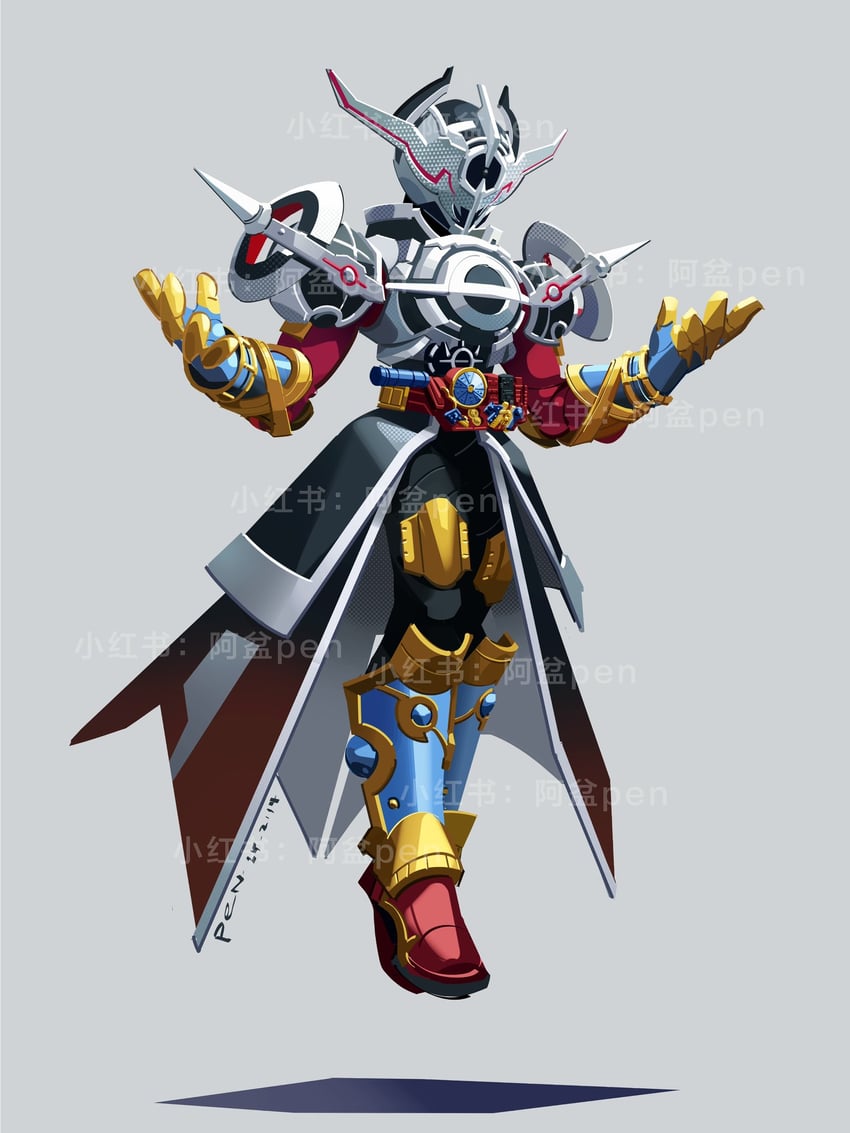 kamen rider evol (kamen rider and 1 more) drawn by penpenhuihui
