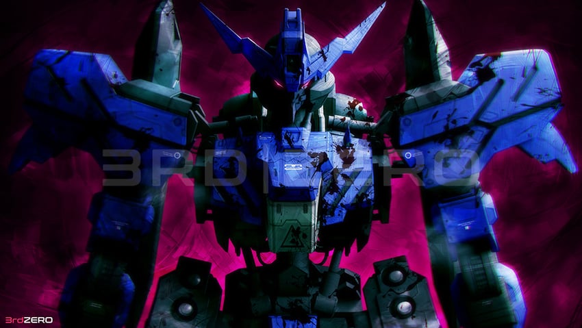 gundam vidar (gundam and 1 more) drawn by 3rd|zero