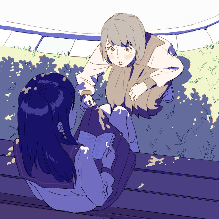 moritani misuzu and murakami haruka (fragtime) drawn by 55bata6rou