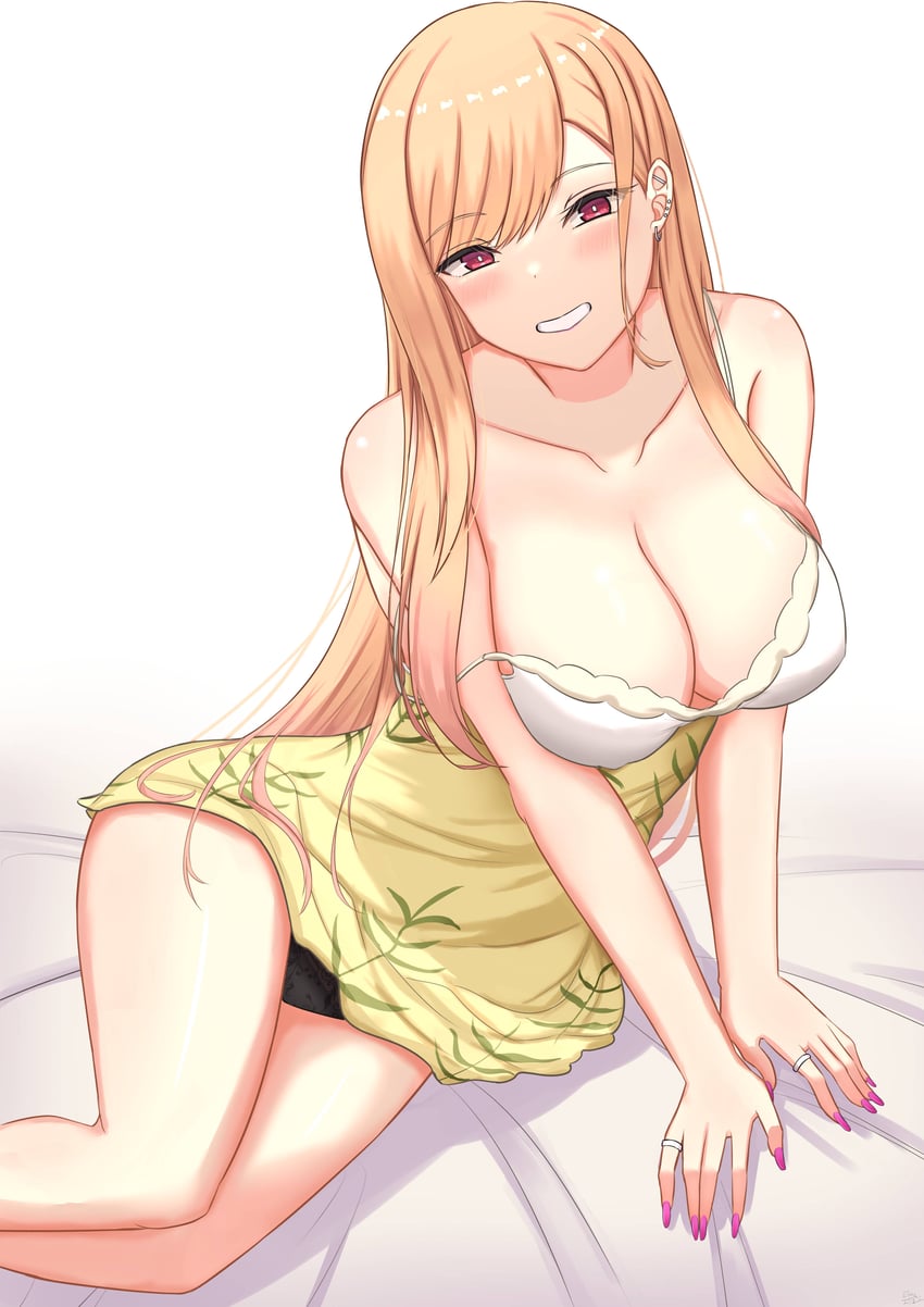 kitagawa marin (sono bisque doll wa koi wo suru) drawn by elina_(eri15)