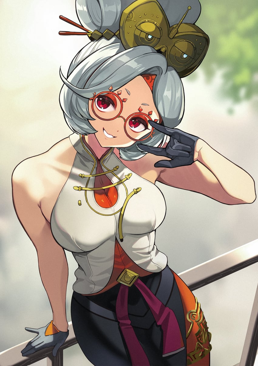 purah (the legend of zelda and 1 more) drawn by nishizawa