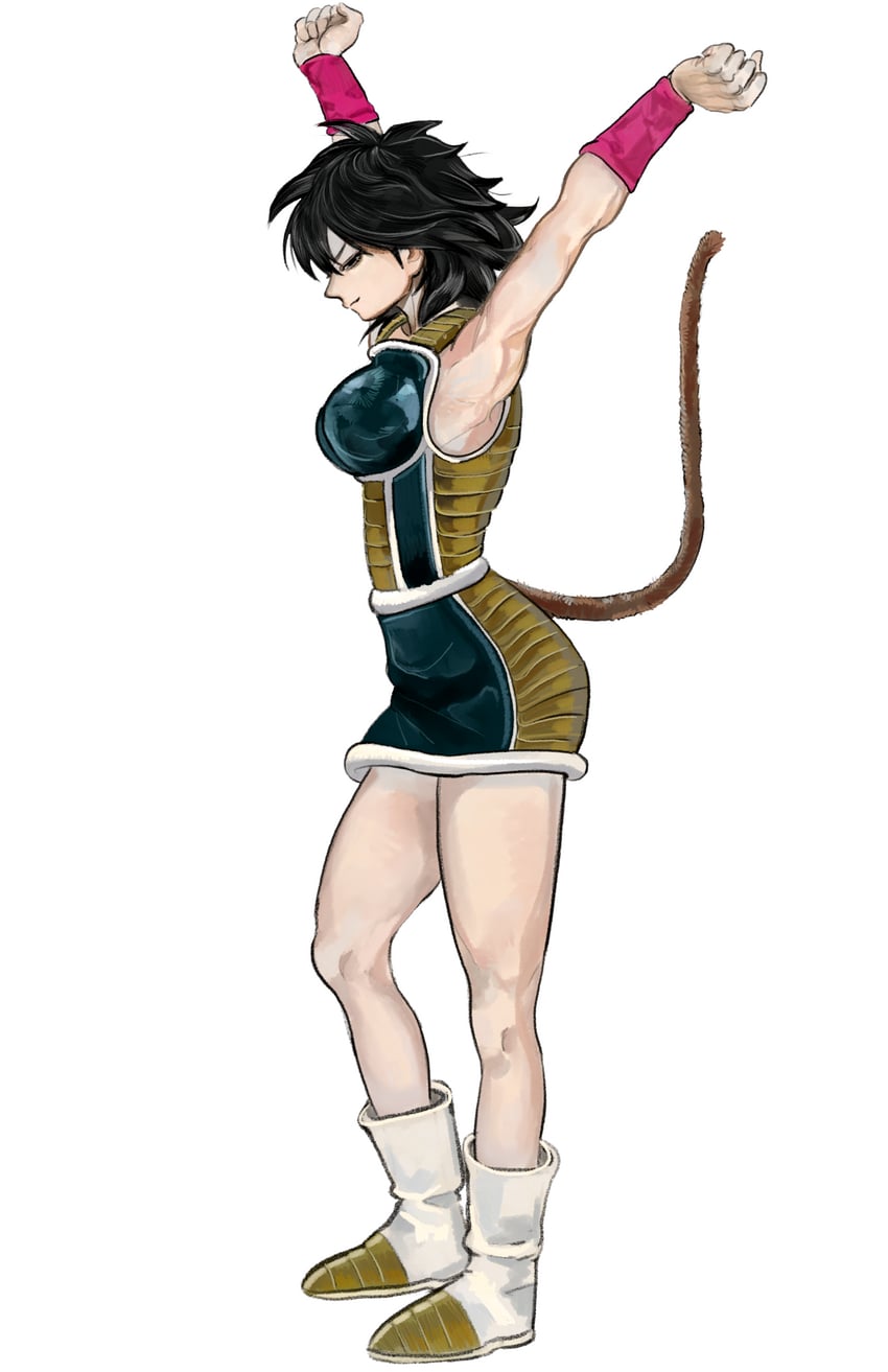 gine (dragon ball and 1 more) drawn by kkghost_tv