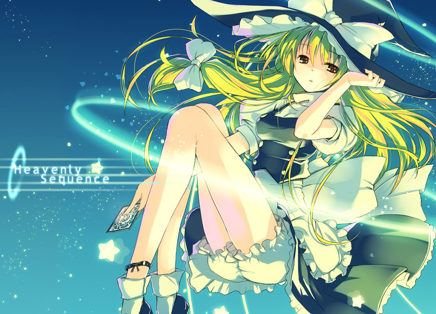 kirisame marisa (touhou and 1 more) drawn by refeia