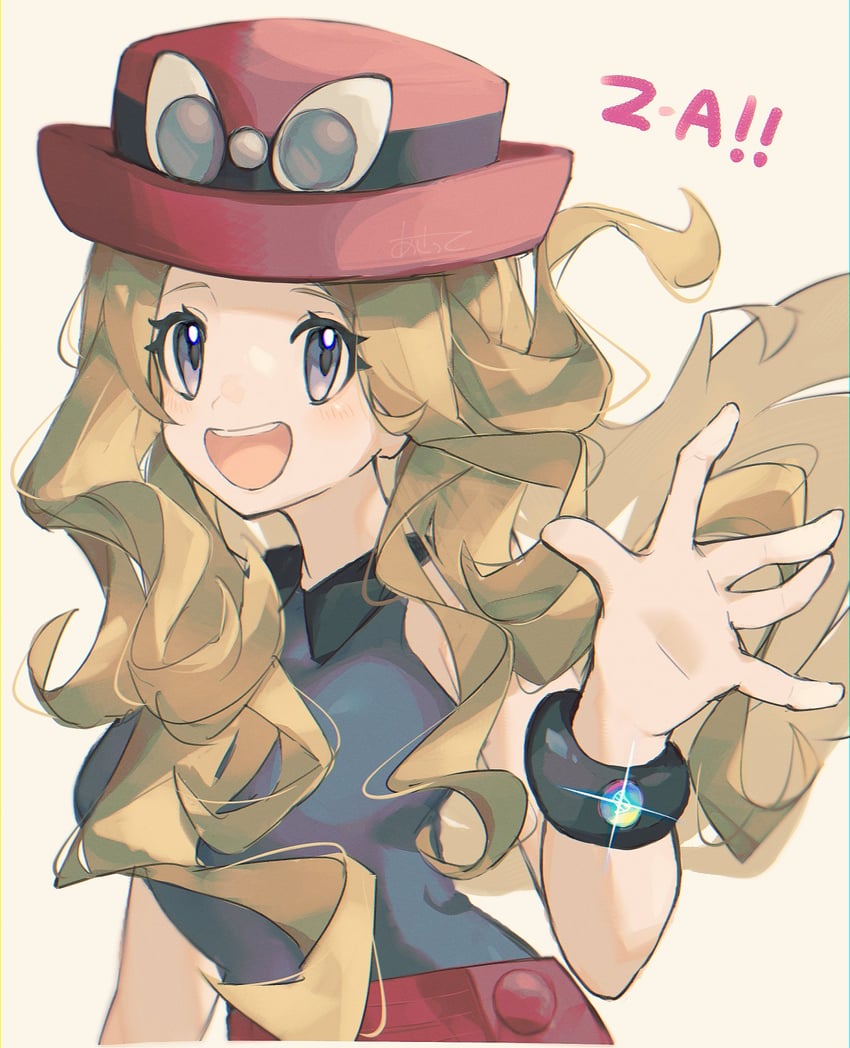 serena (pokemon and 1 more) drawn by asatte_3z