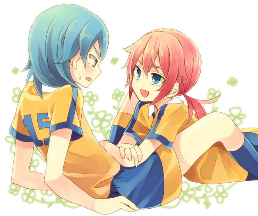kirino ranmaru and kariya masaki (inazuma eleven and 1 more) drawn by somezima