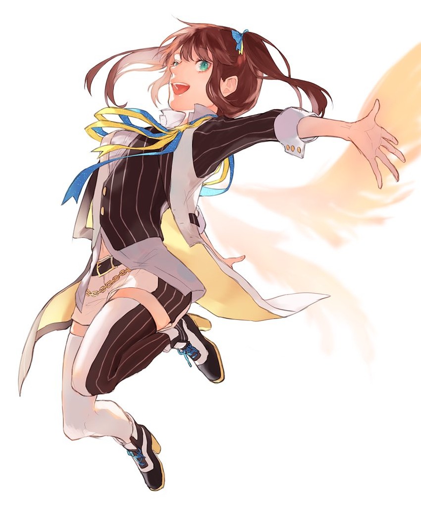 mizushima saki (idolmaster and 2 more) drawn by yokuni_(yokunill001121)