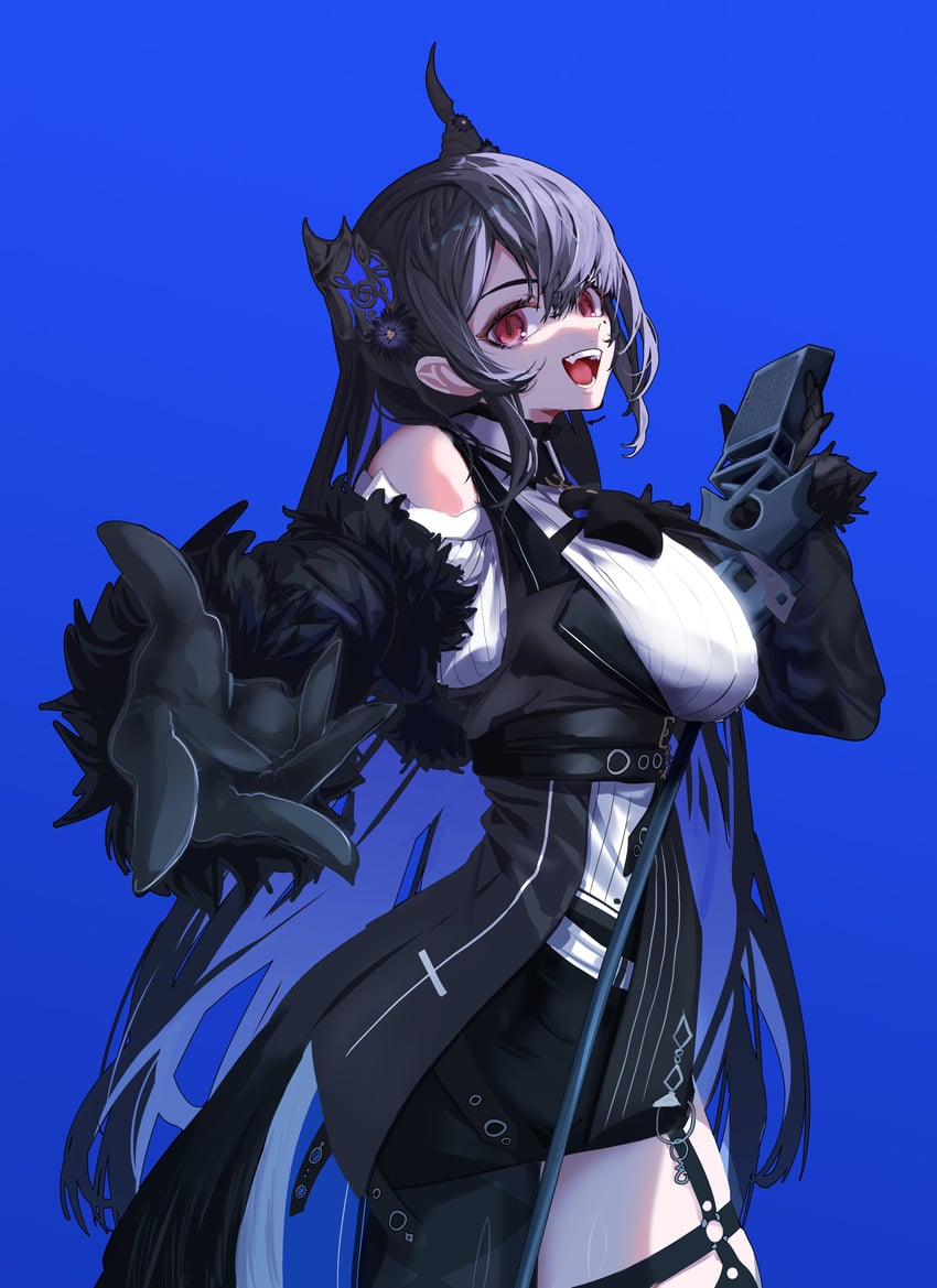 nerissa ravencroft (hololive and 1 more) drawn by koizumi_arata