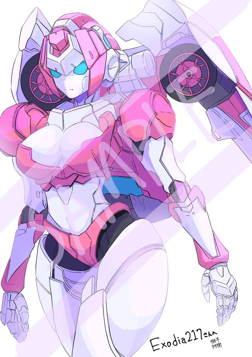 arcee and nicee (transformers and 1 more) drawn by tanaki_bouei