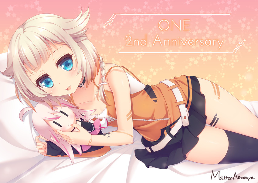 ia and one (vocaloid and 1 more) drawn by amamiya_marron