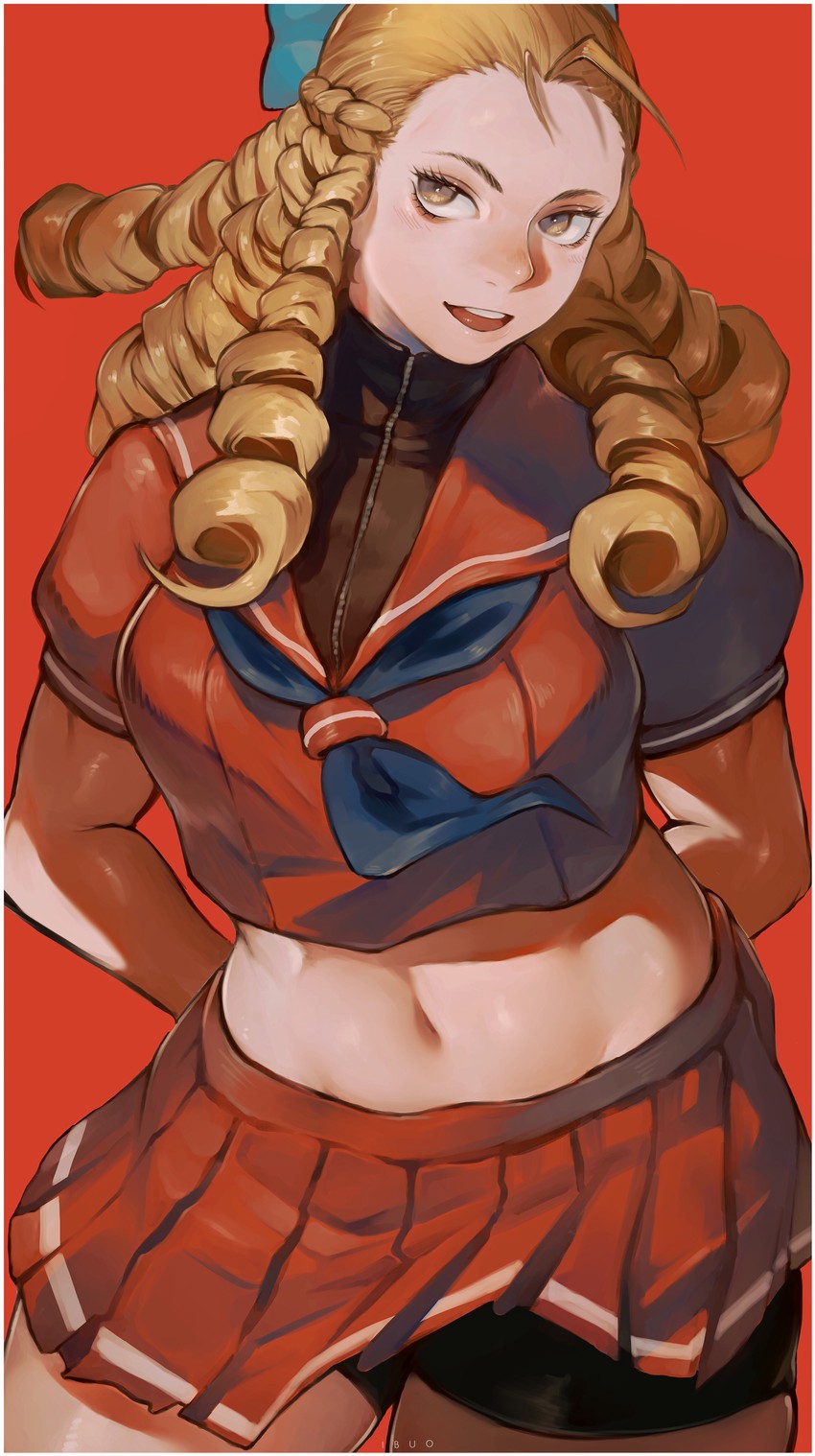 kanzuki karin (street fighter and 1 more) drawn by ibuo_(ibukht1015)