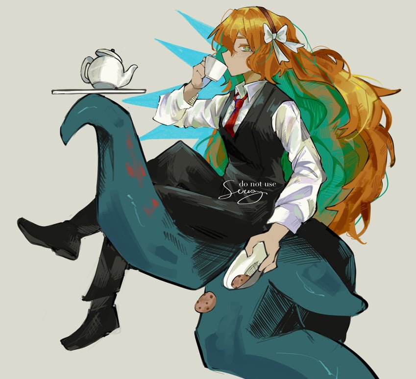 ishmael (project moon and 1 more) drawn by nolongeryisang
