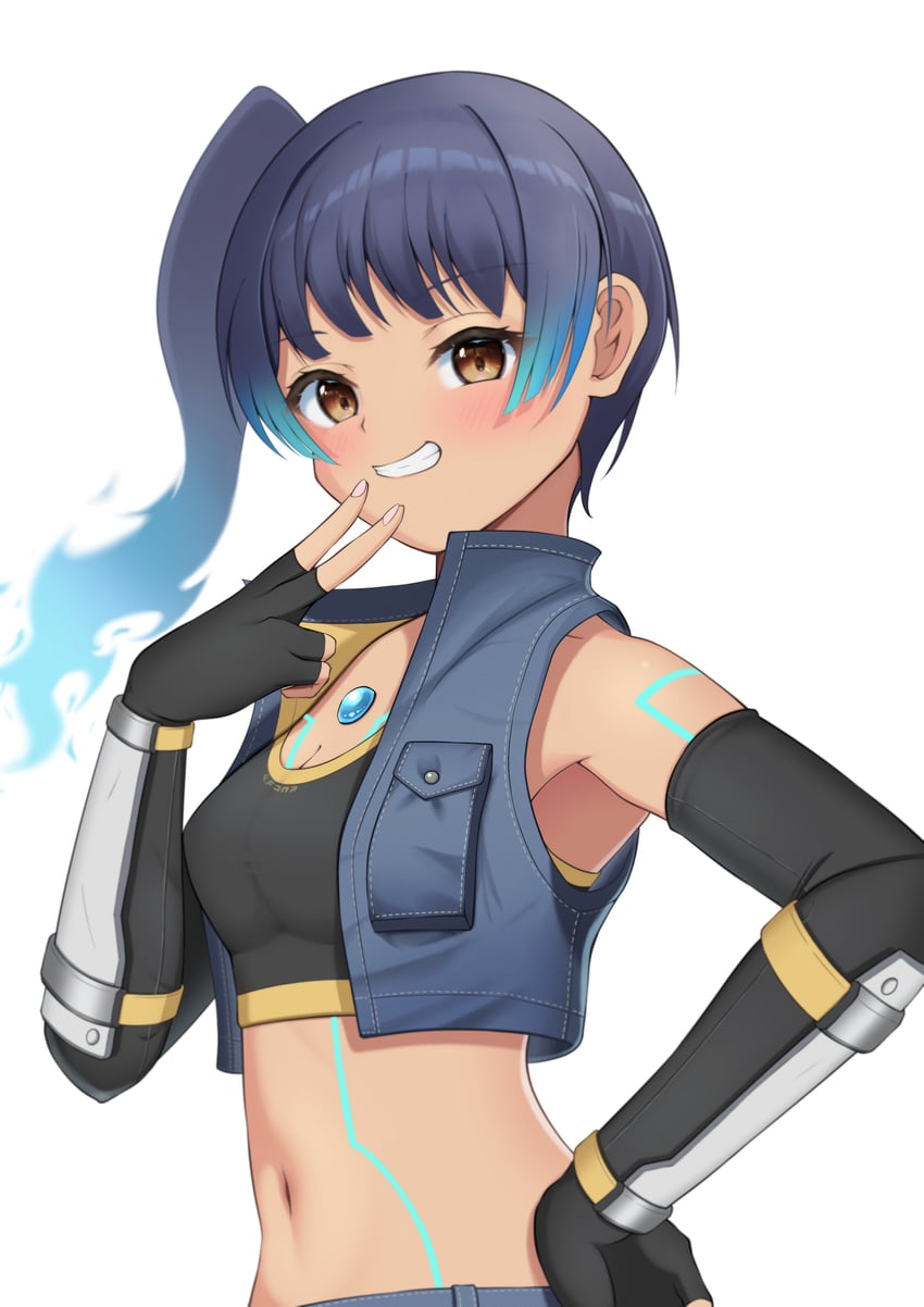 sena (xenoblade chronicles and 1 more) drawn by okazu2010015