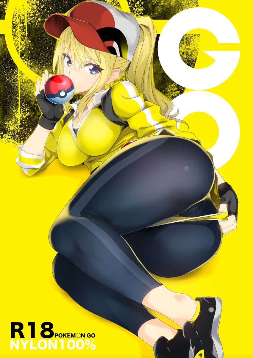 female protagonist (pokemon and 1 more) drawn by nylon_(nylon_100%)
