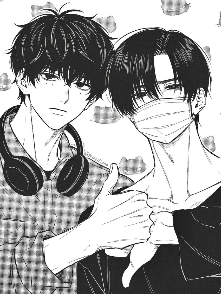 seba natsuki and seba mafuyu (sakamoto days) drawn by kuroiisana