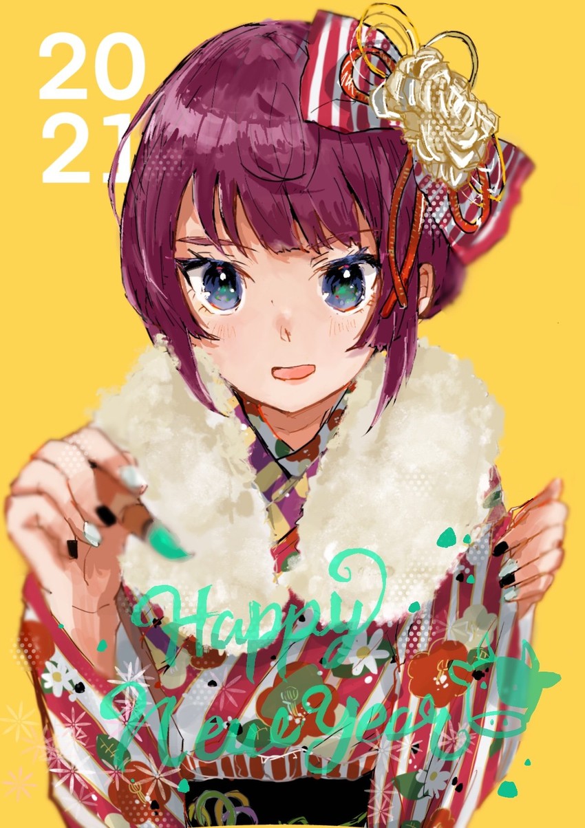 senjougahara hitagi (monogatari and 1 more) drawn by valhalla0707
